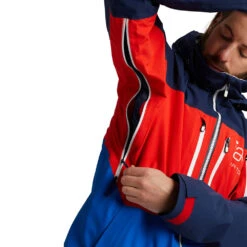 Burton [ak] Gore-Tex Swash Snowboardjacke Dress Blue/Flame Scarlet/Lapis Blue Herren -Skiausrüstungs Geschäft ak burton swash jacket dress blues 10001107 401 04 grosssZbKtPIIQs5mK