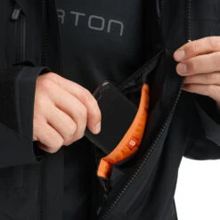 Burton [ak] Gore-Tex Swash Snowboardjacke True Black Herren -Skiausrüstungs Geschäft ak burton swash jacket true black 10001106 001 04 grossmjZY686HtiNfZ