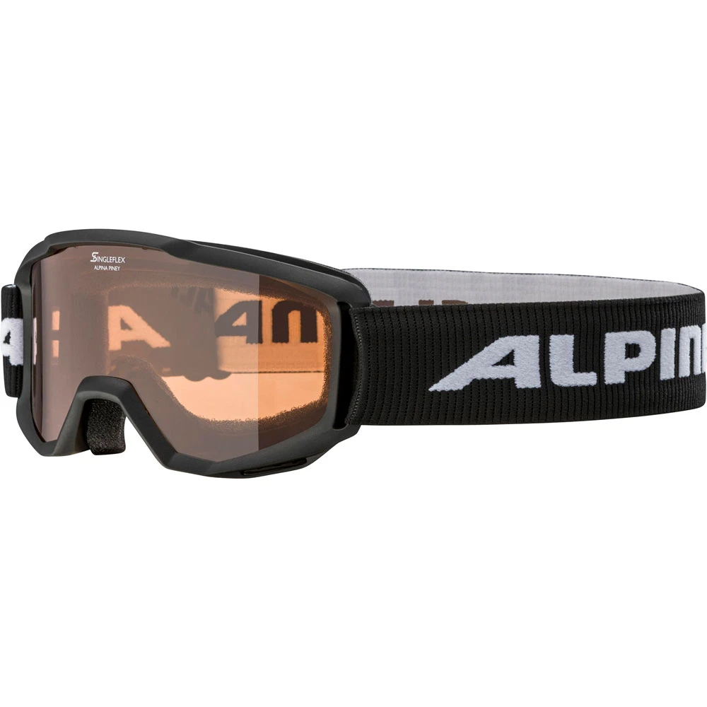 Alpina Piney Skibrille Black/Orange Kinder 3 Alpina Piney Skibrille Black/Orange Kinder