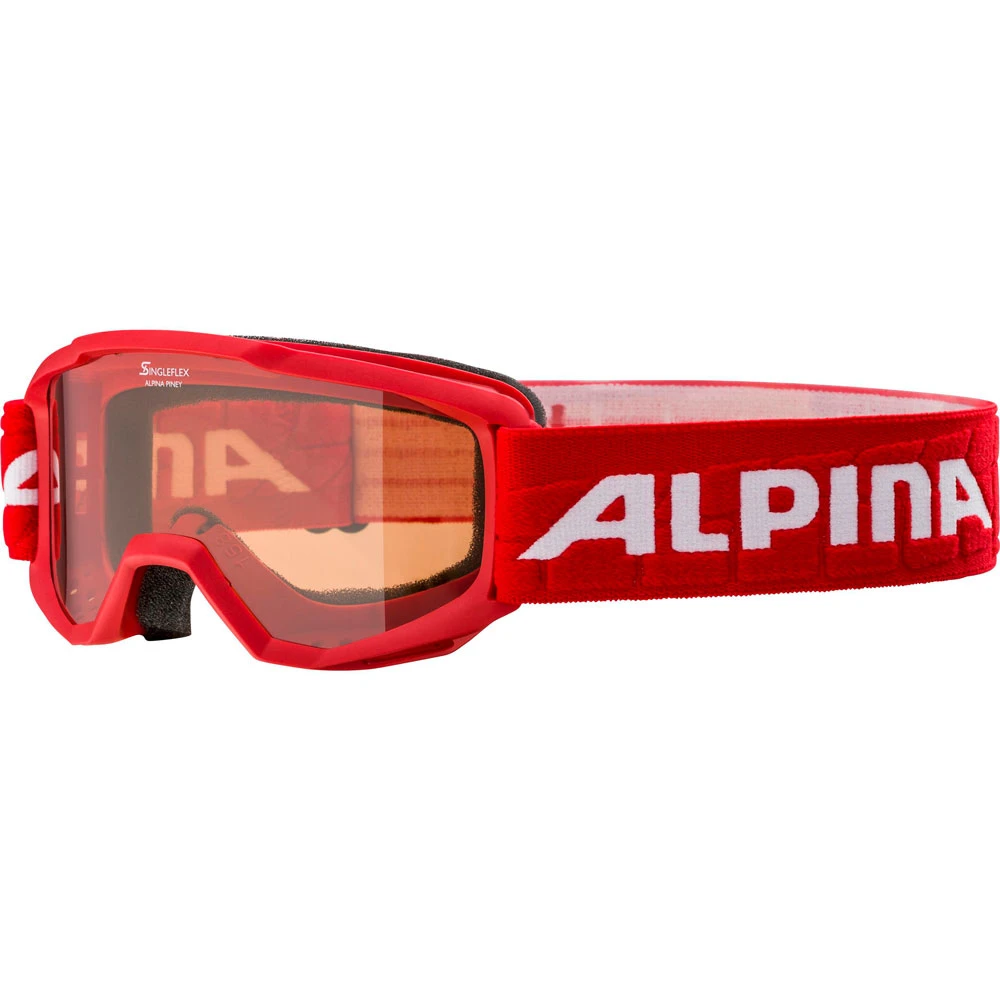 Alpina Piney Snowboardbrille Red/Orange Kinder 3 Alpina Piney Snowboardbrille Red/Orange Kinder