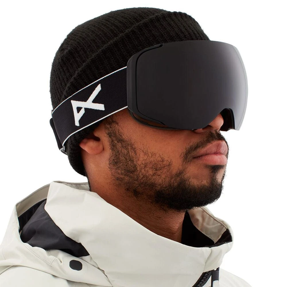 Anon M2 Polarized With Spare Skibrille Black/Polarized Smoke + Prcv Violet Herren 4 Anon M2 Polarized With Spare Skibrille Black/Polarized Smoke + Prcv Violet Herren – Bild 2