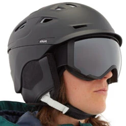 Anon Nova MIPS Skihelm Black Damen -Skiausrüstungs Geschäft anon nova black 17248104 020 03 gross