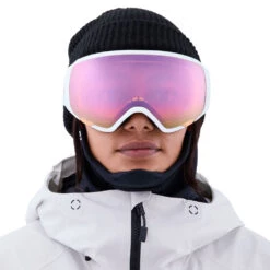 Anon WM1 MFI With Spare Wintersportbrille White/Prcv Cloudy Pink + Prcv Blue Damen -Skiausrüstungs Geschäft anon wm1 mfi spare 19176105102 03 gross