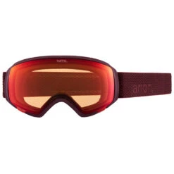 Anon WM1 MFI With Spare Snowboardbrille Mulberry/Prcv Sunny Red + Prcv Burst Damen -Skiausrüstungs Geschäft anon wm1 mfi spare 19176106600 04 gross