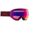 Anon WM1 MFI With Spare Snowboardbrille Mulberry/Prcv Sunny Red + Prcv Burst Damen -Skiausrüstungs Geschäft anon wm1 mfi spare 19176106600 gross