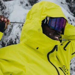 Burton [ak] Gore-Tex Cyclic Schneejacke Limeade Herren -Skiausrüstungs Geschäft burton ak gore cyclic jacket 10002109701 01 gross