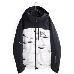 Burton [ak] Gore-Tex Embark Wintersportjacke True Black/Powder Pillows (Pow Pow) Damen -Skiausrüstungs Geschäft burton ak gore tex embark jacket 10010108003 04 gross