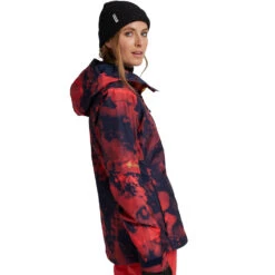 Burton [ak] Gore-Tex Upshift Schneejacke Hibiscus Pink Cloud Marble Damen -Skiausrüstungs Geschäft burton ak gore tex upshift jacket 21282101960 02 grossLqvCgmT4FION3