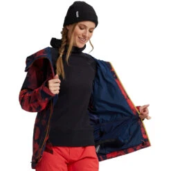Burton [ak] Gore-Tex Upshift Schneejacke Hibiscus Pink Cloud Marble Damen -Skiausrüstungs Geschäft burton ak gore tex upshift jacket 21282101960 03 gross3o4NAfb6xGHn3