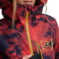 Burton [ak] Gore-Tex Upshift Schneejacke Hibiscus Pink Cloud Marble Damen -Skiausrüstungs Geschäft burton ak gore tex upshift jacket 21282101960 04 grossAExWz4V1pw624
