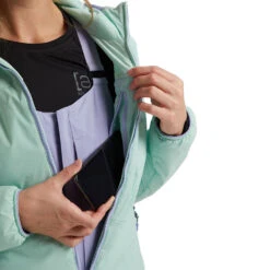Burton [ak] Helium Hooded Insulated Stretchjacke Faded Jade Damen -Skiausrüstungs Geschäft burton ak helium hooded stretch insulated 22071100300 03 grossnpr1a35ZTCO56