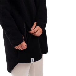 Eivy Redwood Sherpa Coat Fleecemantel Black Damen -Skiausrüstungs Geschäft eivy redwood sherpa coat 6221190223 6001 03 gross