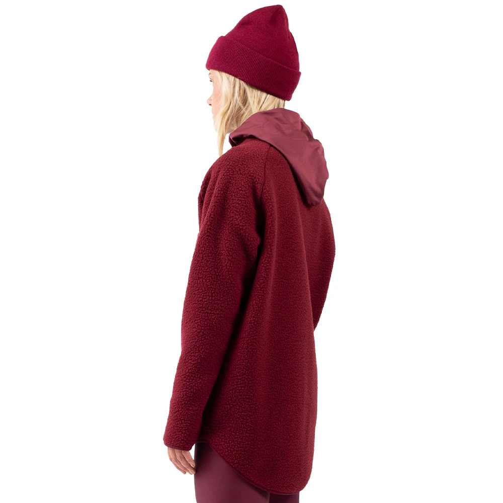 Eivy Redwood Sherpa Jacket Funktionsjacke Wine Damen 8 Eivy Redwood Sherpa Jacket Funktionsjacke Wine Damen – Bild 6