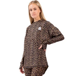 Eivy Venture Rib Langarmshirt Leopard Damen