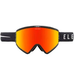 Electric Roteck Snowboardbrille Static Black/Auburn Red Damen, Herren -Skiausrüstungs Geschäft electric roteck static eg3222103 auburn 01 gross