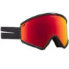 Electric Roteck Snowboardbrille Static Black/Auburn Red Damen, Herren -Skiausrüstungs Geschäft electric roteck static eg3222103 auburn gross
