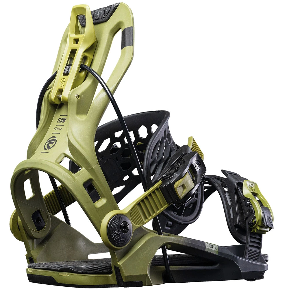 Flow Fenix Snowboardbindung Green Herren 4 Flow Fenix Snowboardbindung Green Herren – Bild 2