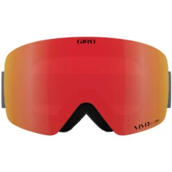 Giro Contour Skibrille Grey Wordmark/Vivid Ember Vivid Infrared Damen, Herren -Skiausrüstungs Geschäft giro contour grey wordmark 300098005 01 gross