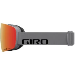 Giro Contour Skibrille Grey Wordmark/Vivid Ember Vivid Infrared Damen, Herren -Skiausrüstungs Geschäft giro contour grey wordmark 300098005 02 gross
