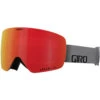 Giro Contour Skibrille Grey Wordmark/Vivid Ember Vivid Infrared Damen, Herren -Skiausrüstungs Geschäft giro contour grey wordmark 300098005 gross