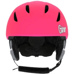 Giro Launch Snowboardhelm Matte Bright Pink Kinder -Skiausrüstungs Geschäft giro launch matte bright pink 710486x 02 grossM7QevzETVnHw4