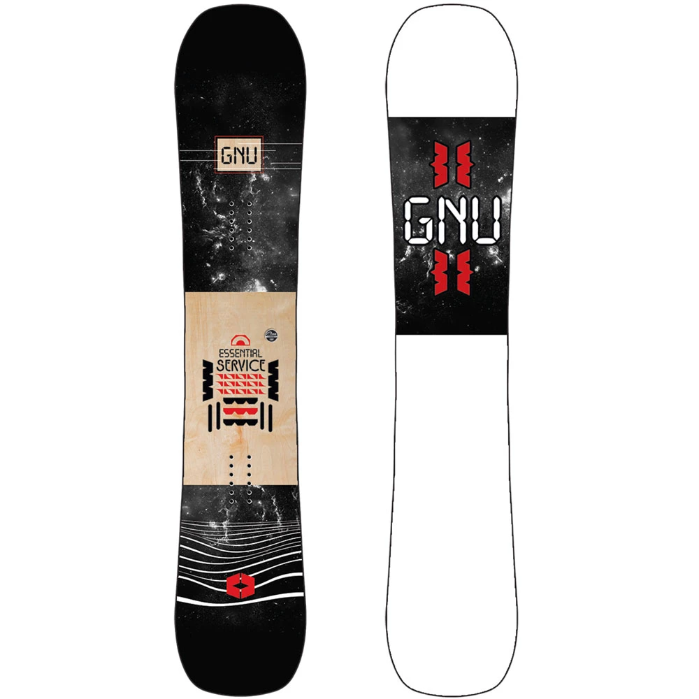 Gnu Essential Service Snowboard Herren 3 Gnu Essential Service Snowboard Herren