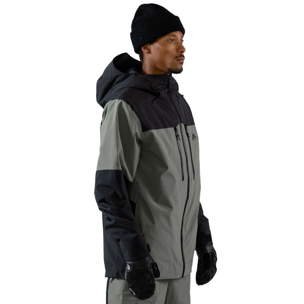 Jones Mountain Surf Snowboardjacke Herb Green Herren 4 Jones Mountain Surf Snowboardjacke Herb Green Herren – Bild 2