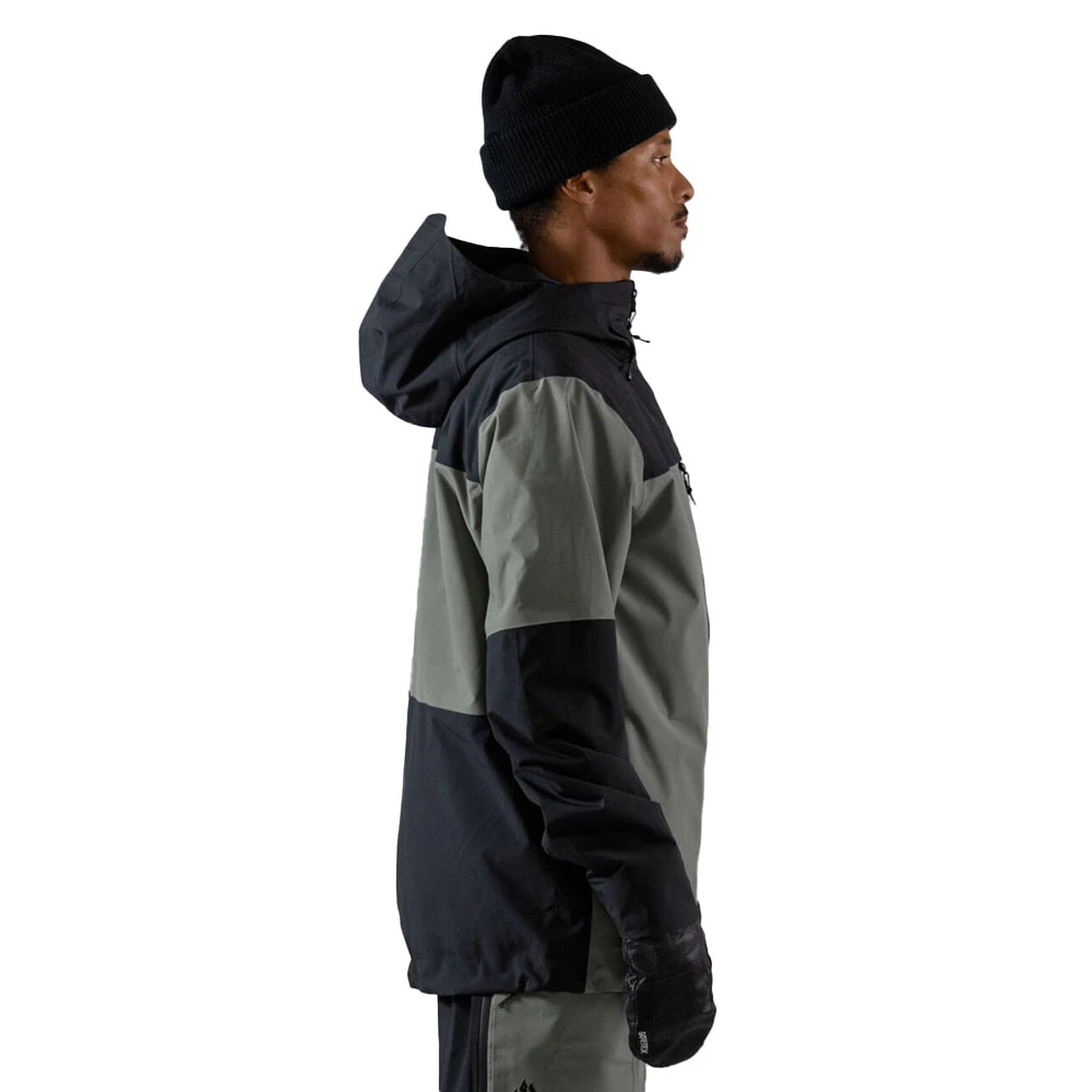 Jones Mountain Surf Snowboardjacke Herb Green Herren 5 Jones Mountain Surf Snowboardjacke Herb Green Herren – Bild 3