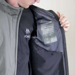 Jones Peak Bagger Funktionsjacke Pine Green Herren -Skiausrüstungs Geschäft jones peak bagger jacket pine green 05 gross