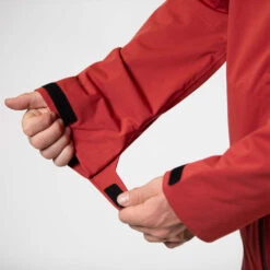 Jones Peak Bagger Skijacke Safety Red Herren -Skiausrüstungs Geschäft jones peak bagger jacket safety red 07 gross