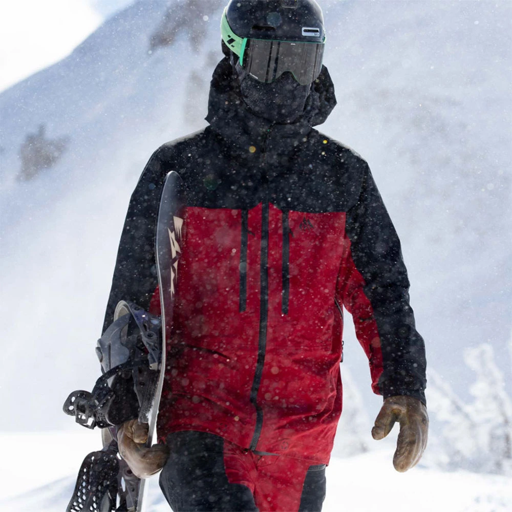 Jones Shralpinist 3L Gore-Tex Pro Schneejacke Safety Red Herren 12 Jones Shralpinist 3L Gore-Tex Pro Schneejacke Safety Red Herren – Bild 10