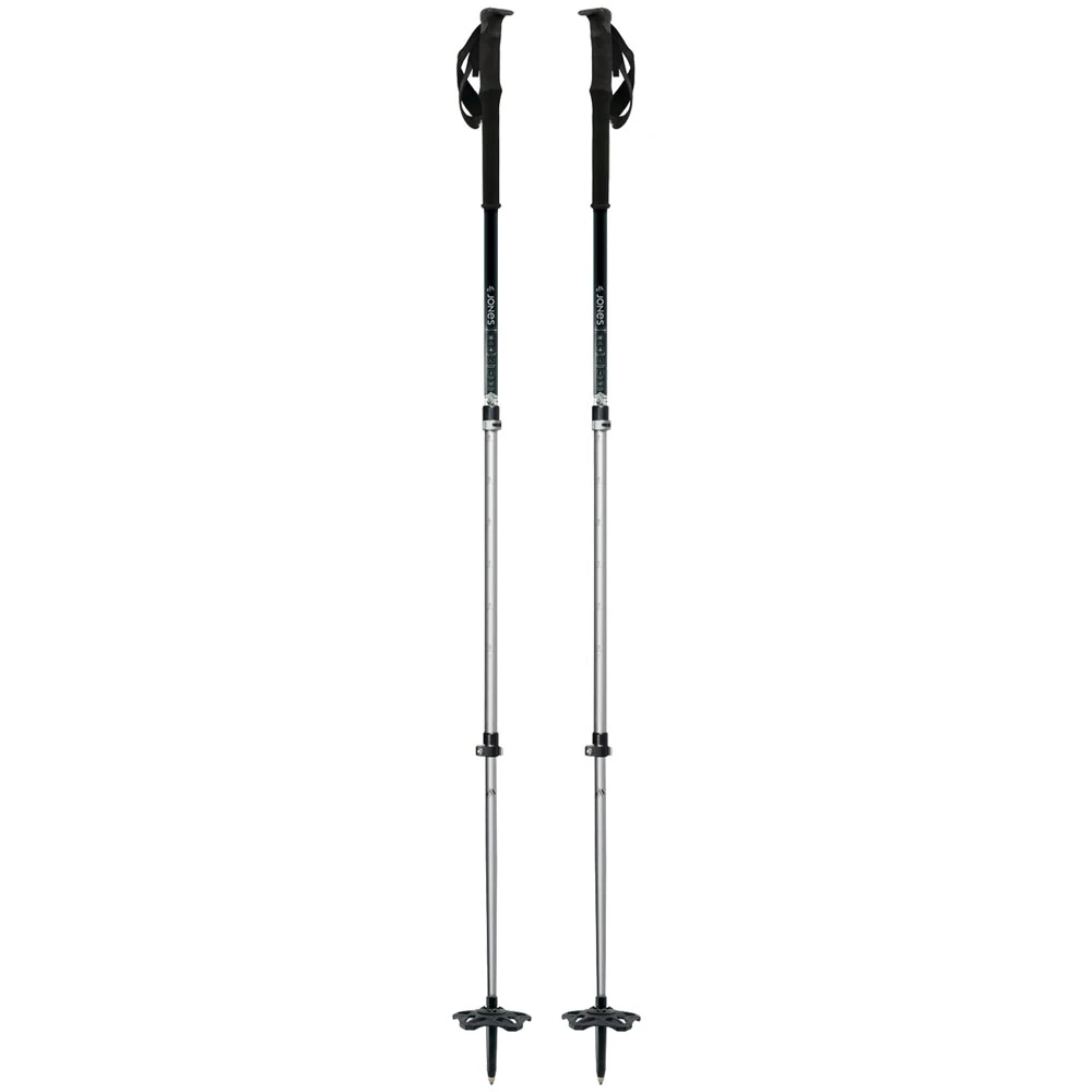 Jones Talon Poles Silver Teleskopstöcke Silver Damen, Herren 4 Jones Talon Poles Silver Teleskopstöcke Silver Damen, Herren – Bild 2