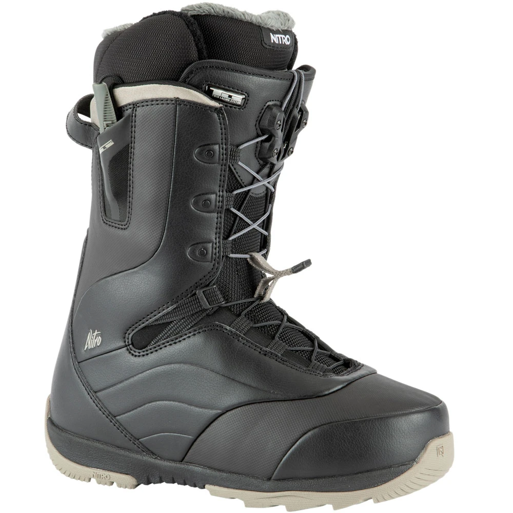 Nitro Crown TLS Softboots Black Damen 3 Nitro Crown TLS Softboots Black Damen