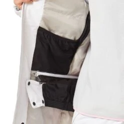 Oakley Beaufort RC Insulated Snowboardjacke White/Lunar Rock/Pink Flower Damen -Skiausrüstungs Geschäft oakley beaufort rc insulated foa500280 9n8 04 grosseaWTgNci5TB3n