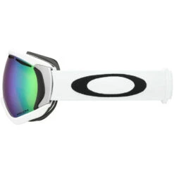 Oakley Canopy Fundgrube Skibrille Matte White/Prizm Jade Iridium Damen, Herren -Skiausrüstungs Geschäft oakley canopy fundgrube oo7047 65 03 gross