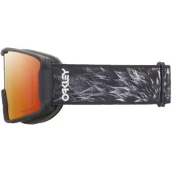 Oakley Line Miner L Skibrille Black Blaze/Prizm Snow Torch Iridium Damen, Herren -Skiausrüstungs Geschäft oakley line miner black oo7070 b4 02 gross