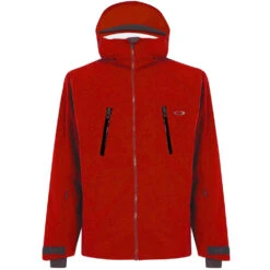 Skiausrüstungs Geschäft 31 Oakley Ski Shell Snowboardjacke Red Line Herren