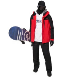 Oakley TNP Lined Shell Schneehose Blackout Herren 13 Oakley TNP Lined Shell Schneehose Blackout Herren -Skiausrüstungs Geschäft oakley tnp lined shell pant foa400944 02e red 03 gross