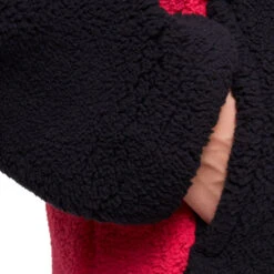 Oakley TNP Sherpa Fleece Fleecepullover Black/Rubine Damen -Skiausrüstungs Geschäft oakley tnp womens sherpa fleece foa500006 9br 03 gross