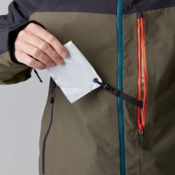 Picture Broader 3L Funktionsjacke Dark Army Green Herren -Skiausrüstungs Geschäft picture broader 3l jacket mvt388 darkarmygreen 04 gross