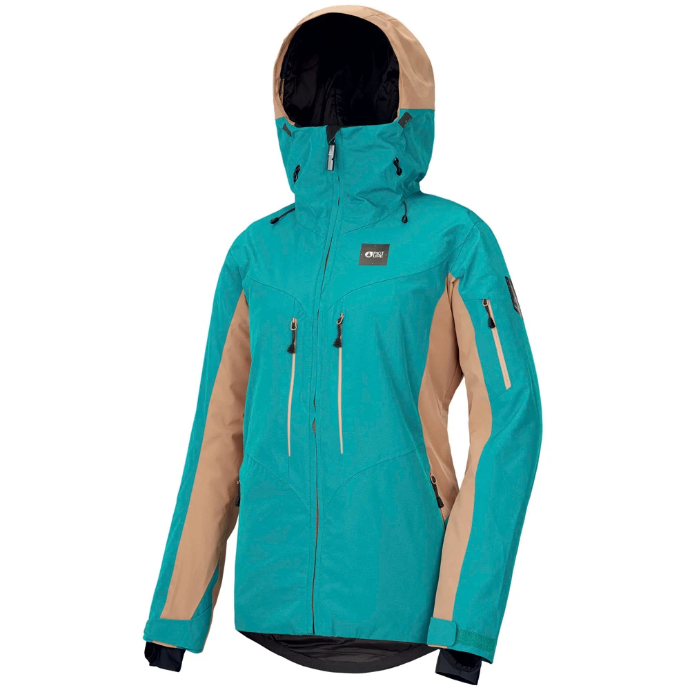 Picture Exa Snowboardjacke Duck Blue Damen 5 Picture Exa Snowboardjacke Duck Blue Damen – Bild 3