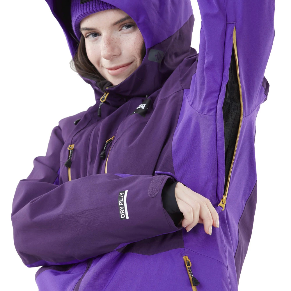 Picture Exa Winterjacke Dark Purple Damen 5 Picture Exa Winterjacke Dark Purple Damen – Bild 3