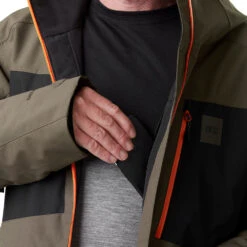 Picture Kory Snowboardjacke Dark Army Green Herren -Skiausrüstungs Geschäft picture kory jacket mvt395 darkarmygreen 04 gross