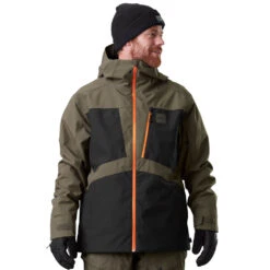 Picture Kory Snowboardjacke Dark Army Green Herren