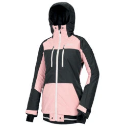 Picture Lander Print Winterjacke Pink Damen -Skiausrüstungs Geschäft picture lander print jacket wvt165 pink 03 grossME8YIAhN8ms42