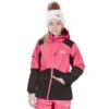 Picture Leeloo Performance-Jacke Neon Pink/Black Kinder -Skiausrüstungs Geschäft picture leeloo jacket kvt063 neon pink black gross3AAyczIFU4vez