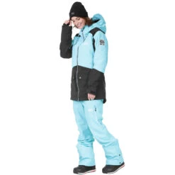Picture Minera Schneejacke Turquoise Damen -Skiausrüstungs Geschäft picture minera jacket wvt197 turquoise 02 grossNtUCOimhrRZ8L