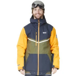 Picture Panel Funtkionsjacke Army Green Dark Blue Herren