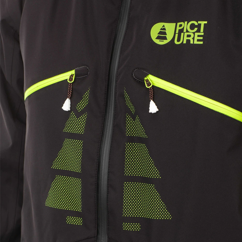 Picture Welcome Skijacke Black/Anthrazit Herren 6 Picture Welcome Skijacke Black/Anthrazit Herren – Bild 4