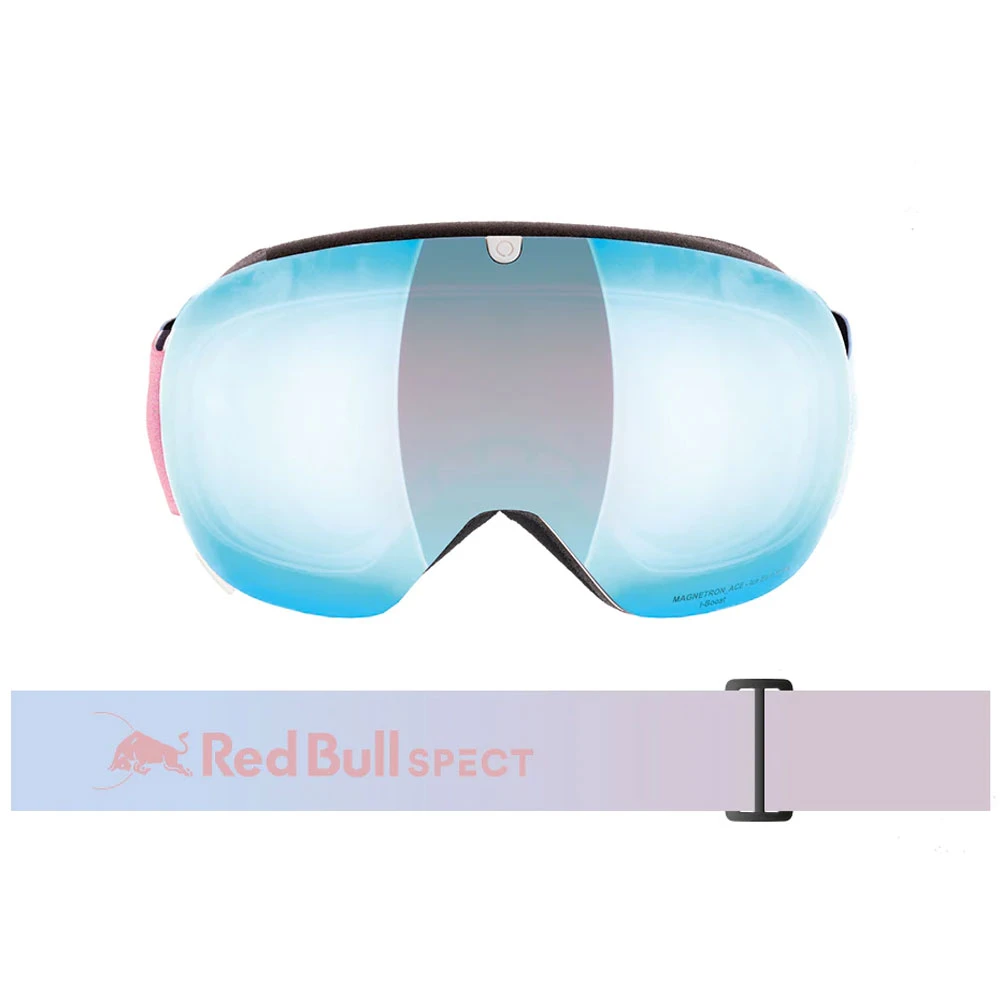 Red Bull SPECT Eyewear Magnetron Ace IBoost Skigoggle White/Ice Blue Snow Damen, Herren – Bild 2